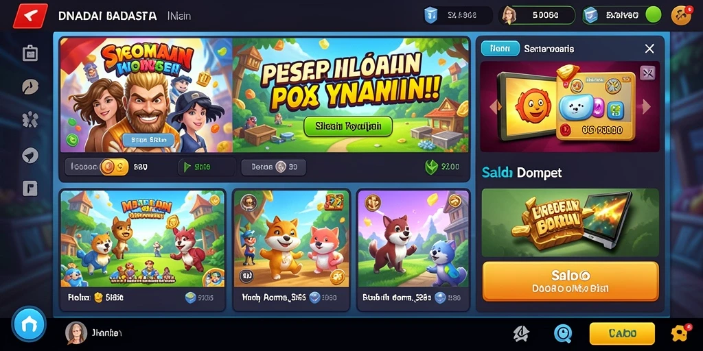 Gameplay yang kompetitif dan menantang.
