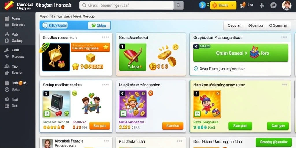 Berbagai item power-up yang menarik.