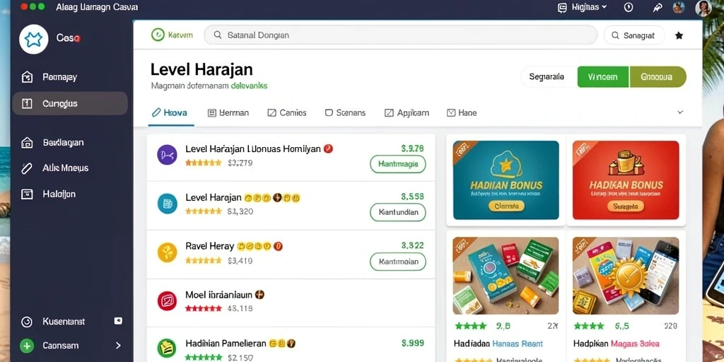 Fitur bonus yang menambah keseruan bermain.