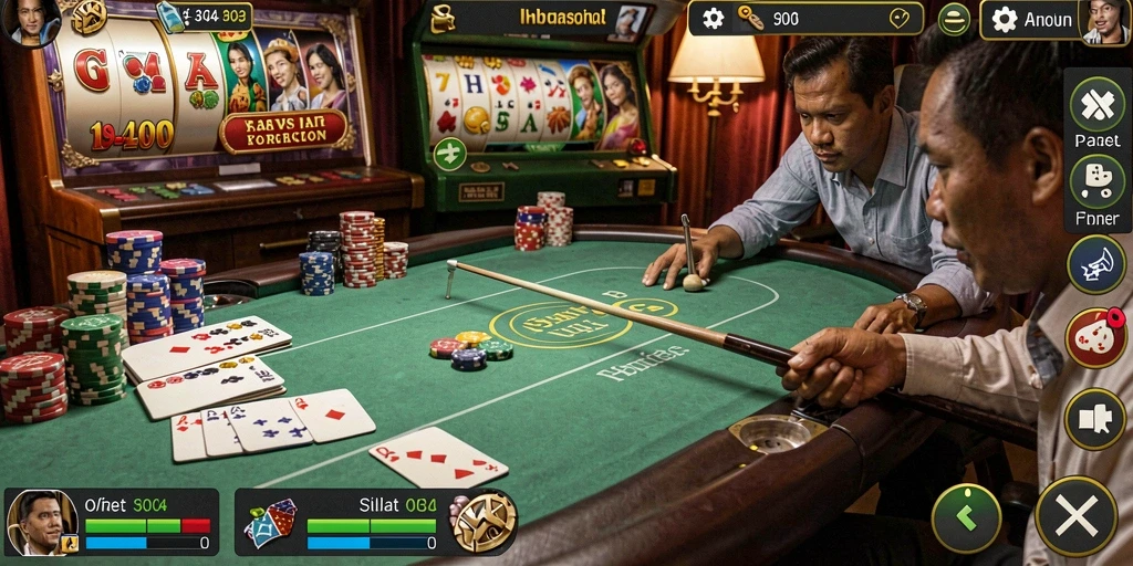 Pemain sedang bersaing dalam turnamen DOREMI88.