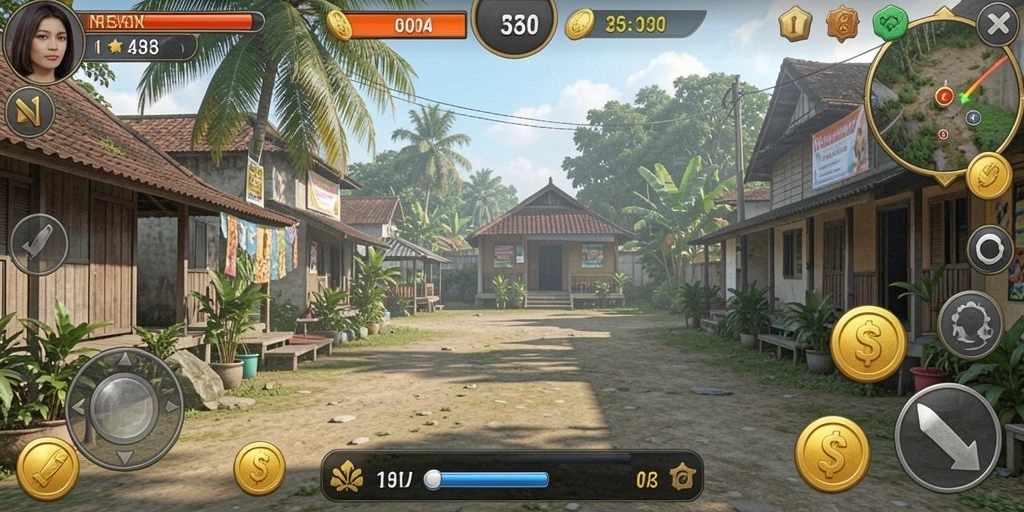 Gambar menunjukkan momen seru di turnamen online.