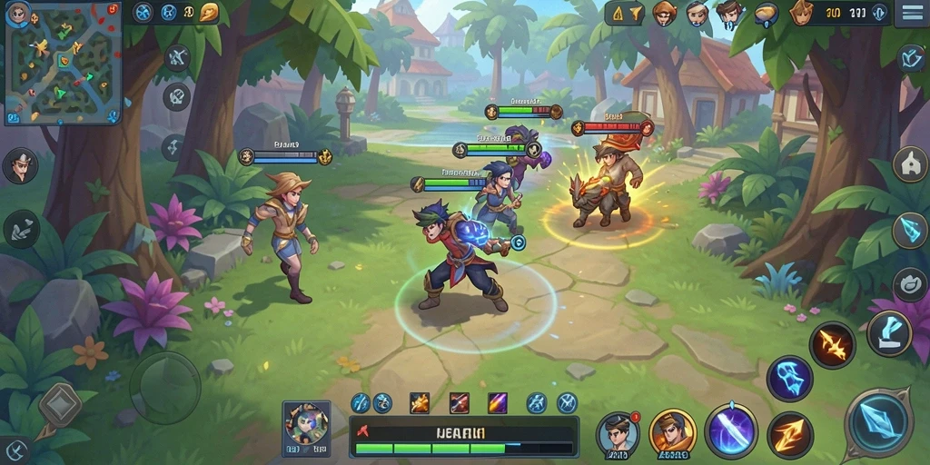 Pengalaman multiplayer yang mendebarkan.