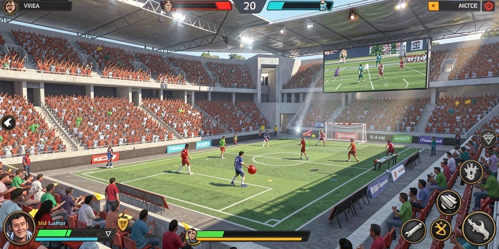 Tantangan seru dalam setiap misi.