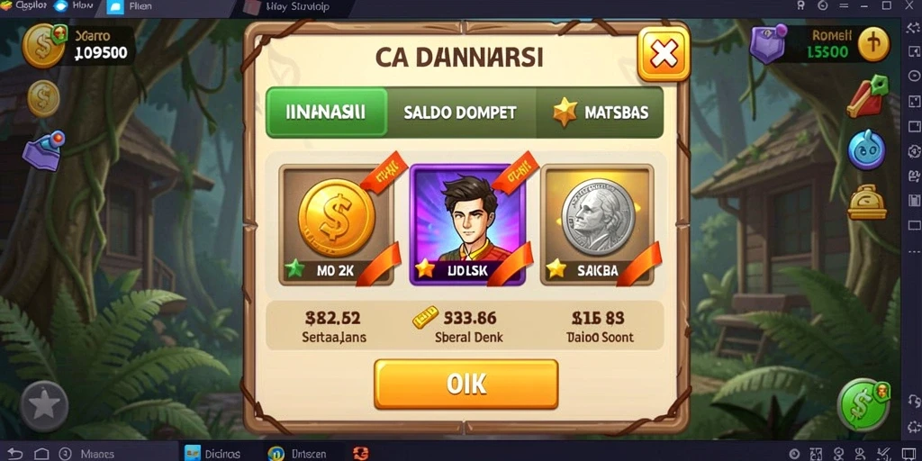 Contoh level yang menantang dalam SURGAVIP.