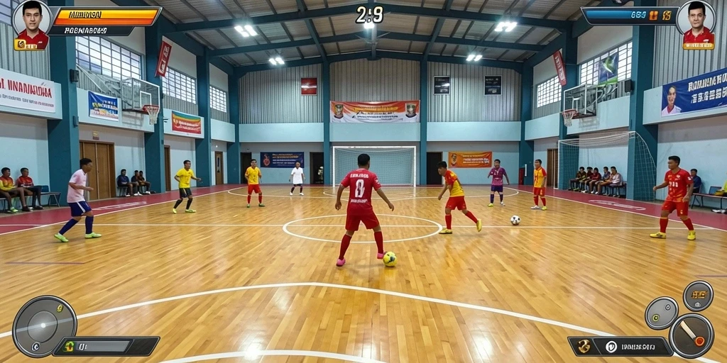 Mode multiplayer yang penuh aksi dan kompetisi.