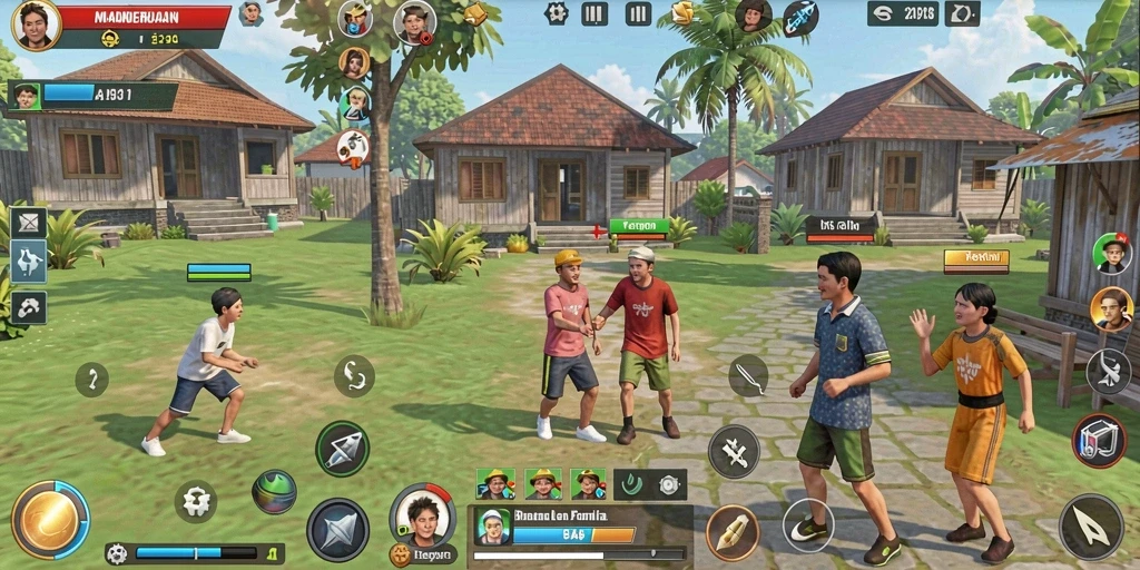 Grafis menawan yang membuat pengalaman bermain semakin hidup.